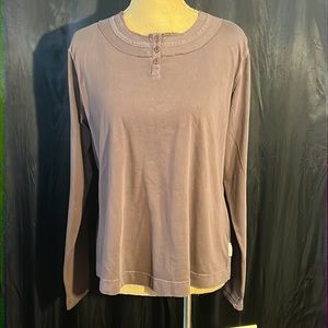 Woolrich long sleeve Tulare Henley espresso – NWT